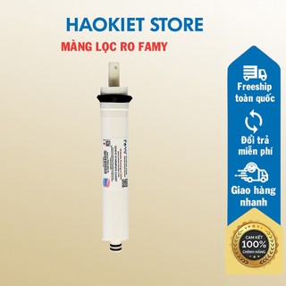 Màng lọc RO FAMY 75g chuyên dụng cho nước nhiễm mặn