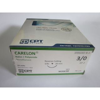 Chỉ phẫu thuật CPT  Nylon số 3/0 M20A20 (Tép)