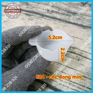 Cốc đổ resin mini bằng silicone dùng làm trang sức resin uv , nhựa epoxy
