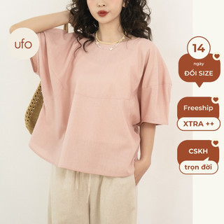 Áo linen form lửng cổ tròn tay bồng Balloon Blouse - ufo.thebasic