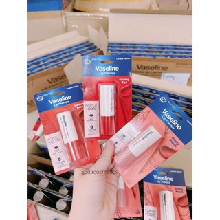 Son dưỡng Vaseline dưỡng môi mềm mịn có màu Lip Therapy Colour