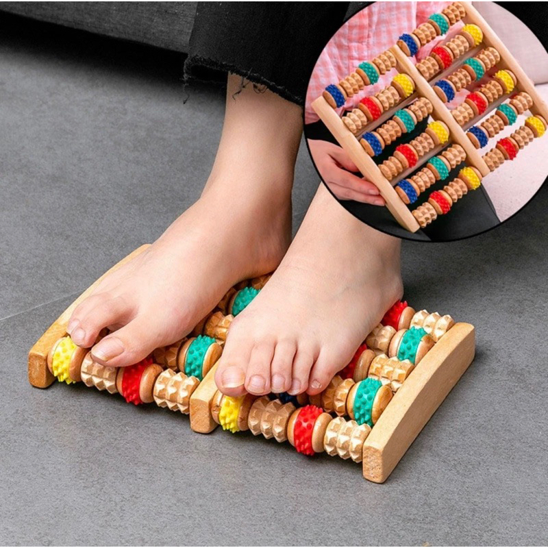 Dụng Cụ Massage Chân Bằng Gỗ Tốt Cho Sức Khoẻ