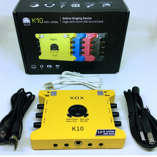 Sound card XOX K10 phiên bản đặc biệt tiếng anh 2020
