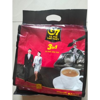 Cà phê hòa tan 3in1 G7 Trung nguyên bịch 50 gói vuông