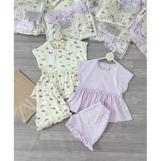 Set 2  váy bé kèm ảnh thật cận chất