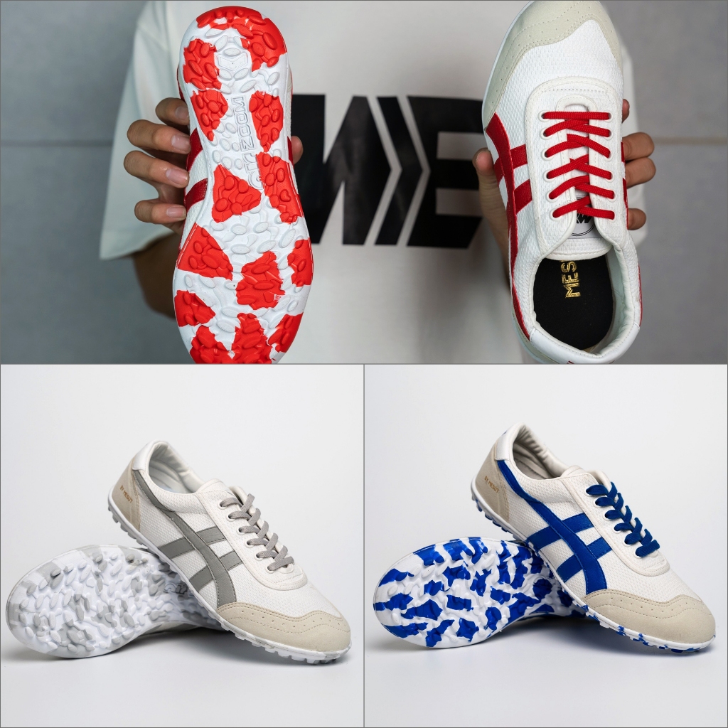 Giày Bóng Đá BATA Warrior ĐẾ RÁP - Đế TF Cỏ Nhân Tạo