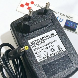 Adapter DC 9V - 2A / Đầu cắm CD 4.0mm x 1.7mm