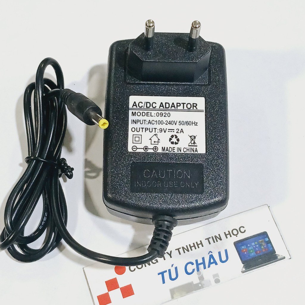 Adapter DC 9V - 2A / Đầu cắm CD 4.0mm x 1.7mm
