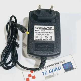 Adapter DC 9V - 2A (Đầu cắm CD 4.0mm x 1.7mm)
