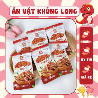 Cá cơm bà tuyết ăn liền tê cay, cá cay việt nam, cá khô rim tỏi ớt, ăn vặt khủng long
