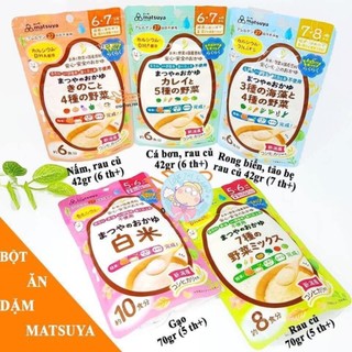 Bột ăn dặm Matsuya cho bé từ 6 tháng