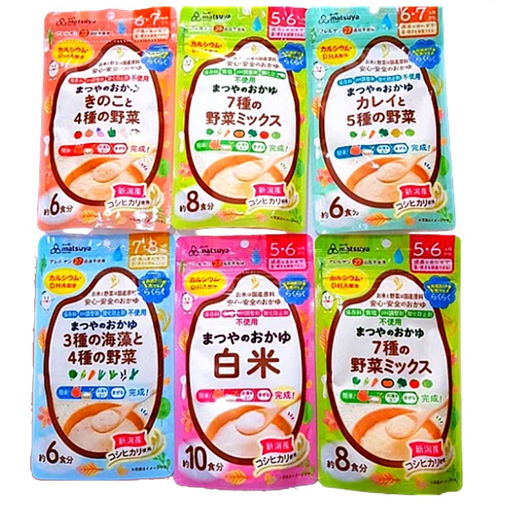 Bột ăn dặm Matsuya cho bé từ 6 tháng