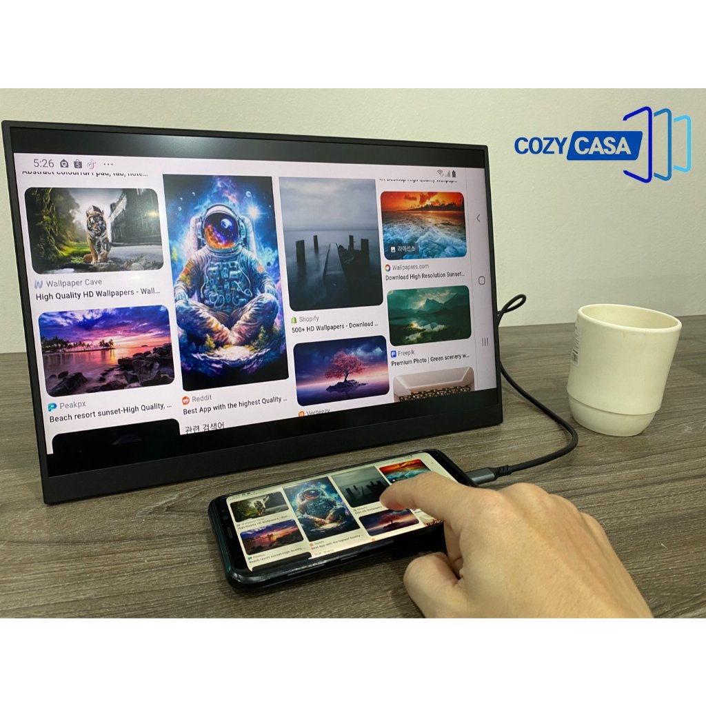 [Giao trong ngày] Màn hình di động IPS FHD/2.5K, 60hz-144hz Type C / HDMI Portable Monitor [Android NEW] | BigBuy360 - bigbuy360.vn