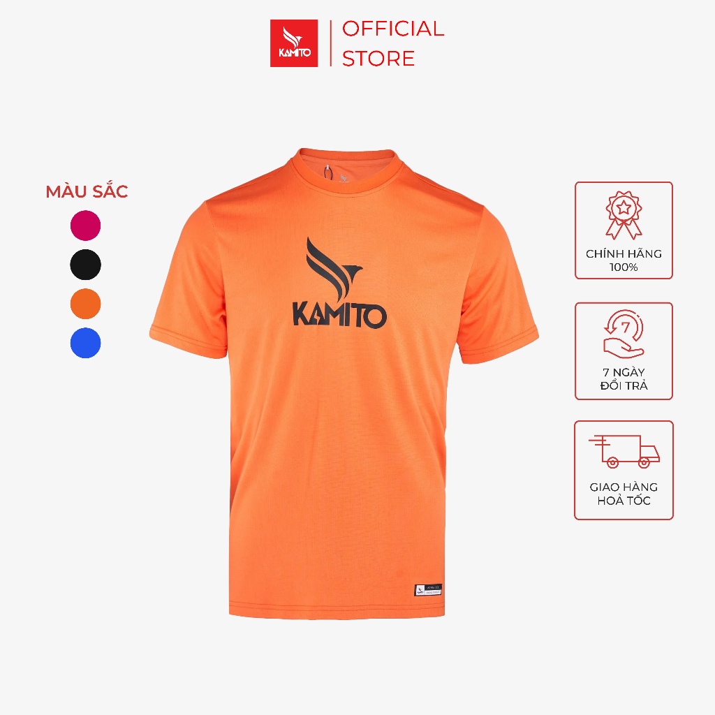 ÁO KAMITO TRAINING 100% polyester nhẹ thấm hút mồ hôi