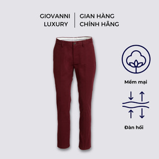 Quần Kaki Nam GIOVANNI Dáng Dài Chất Liệu Khaki MK007
