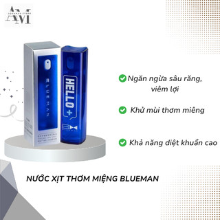 Nước Xịt Thơm Miệng BLUEMAN Diệt Khuẩn