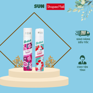 Dầu Gội Khô Batiste Dry Shampoo 200ml Hết Ngứa, Hết Bết Dính Tóc Bồng Bềnh Tức Thì