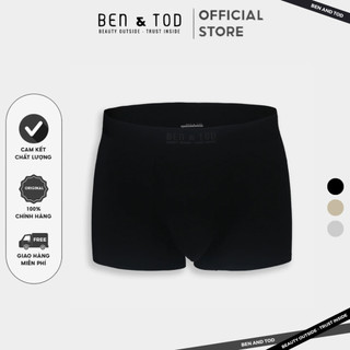 Quần Boxer Seamless BEN & TOD DLB4610BC011 mềm mại lớp vải lót kháng khuẩn  cotton co giãn thoáng mát