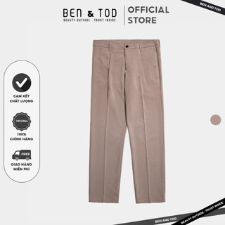 Quần tây nam công sở BEN & TOD 22057 cotton co giãn thiết kế đơn giản OUTLET 289