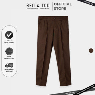 Quần Tây Thun BEN & TOD SL2120BC219  form Slim fit cotton co giãn thoáng mát cao cấp local brand
