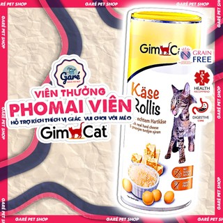 Viên Phomai Đức cho Mèo Gimcat Cheezies Kase Rollis kích thích vị giác, vui chơi với mèo nhập Đức