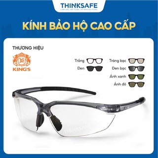 Kính bảo hộ Kings KY711 chống bụi, tia UV trong suốt, chống mờ sương Kính chống bụi đi đường - THINKSAFE