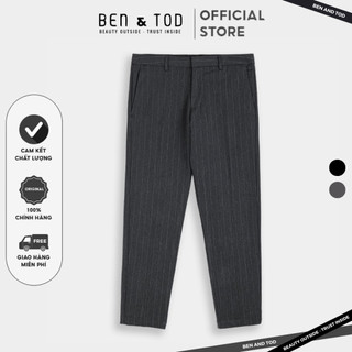 Quần tây nam sọc Ben & Tod SK2120BB028 thanh lịch công sở OUTLET 349