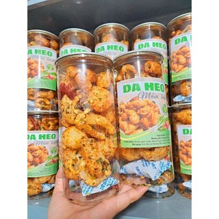 Da heo sấy giòn vị mắm hành hộp 170gr, bì heo chiên giòn