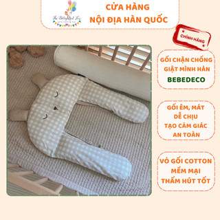 Gối chặn chống giật mình bebedecor hàn quốc êm, mềm mại, giúp bé ngủ ngon