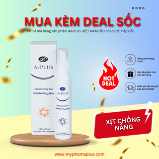 Xịt chống nắng dưỡng ẩm a&plus b009 - 80ml