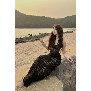Set bikini KAO áo ren dáng kèm bikini