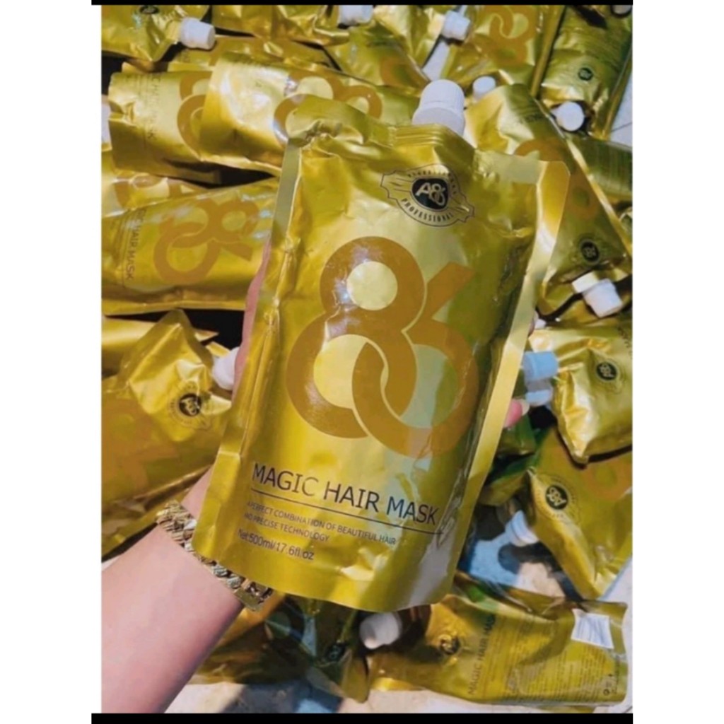 A86 hấp collagen 500ml, phục hồi hư tổn, giảm khô, xơ rối tóc, siêu mềm mượt