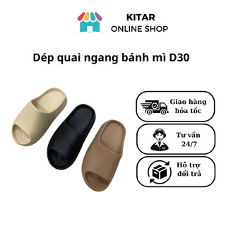 Dép Couple - Dép quai ngang nam nữ Duwa 4cm chống trơn chất Eva nhẹ size 35-42 màu nâu,đen,kem D30