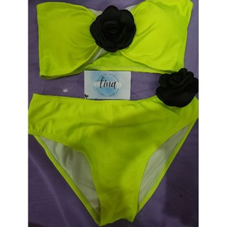 Bikini 2 Mảnh Cúp Ngực Phối Hoa BK3 – Thời Trang Biển 2024