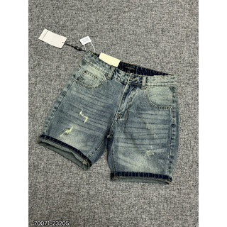 Quần Short Jean Nam hoạ tiết thêu Jean thời trang cao cấp form chuẩn