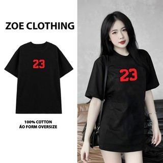 Áo thun JORDAN cổ tròn, áo phông tay lỡ nam nữ unisex, ZOEclothing