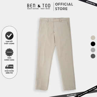 Quần tây âu nam BEN & TOD x S.CONCEPT 075 công sở co giãn tôn dáng dày dặn nam tính local brand