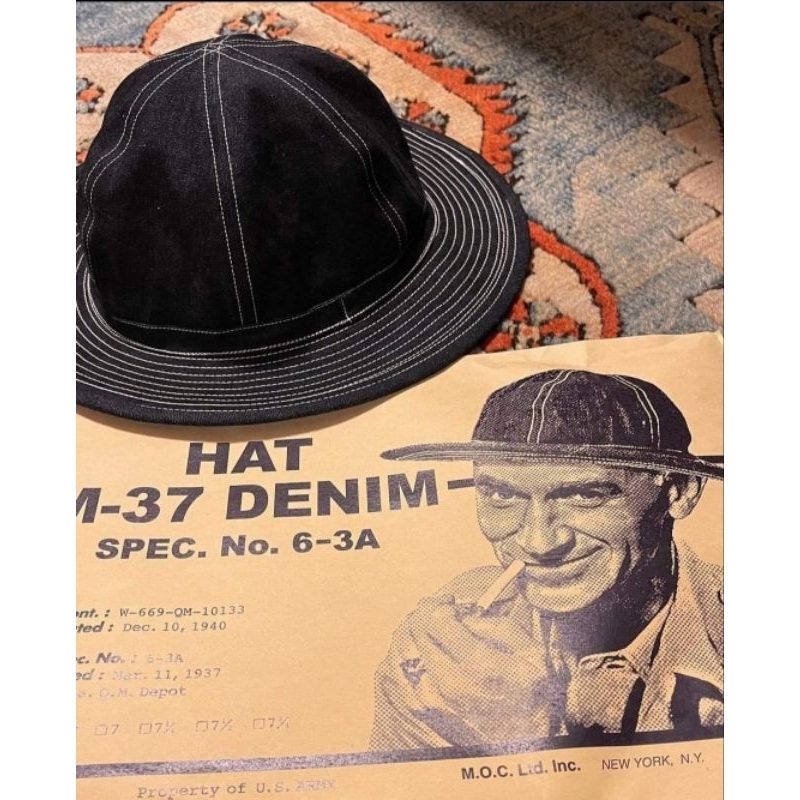 m37 denim custom hat