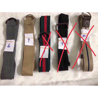 Thắt lưng vải dù 15k/1 chiếc