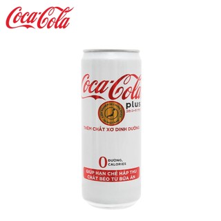 THÙNG 24 LON NƯỚC NGỌT COCA COLA PLUS 320ML