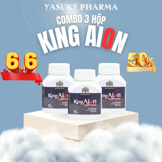 Tăng cường sinh lý nam giới KingAion bổ thận tráng dương lọ 60 viên Rosa Bonita (3 hộp)