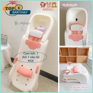 Ghế gội đầu Honper gấp gọn chịu lực 60kg có giá đỡ  riêng phân phối chính hãng.