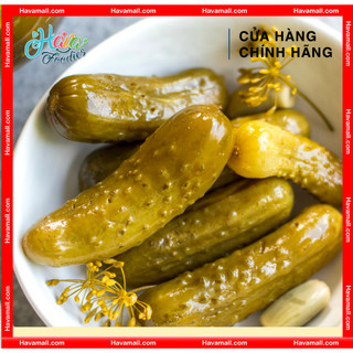 Dưa Chuột Bao Tử Baby Ngâm Muối Havafoodies 500gr – Gherki