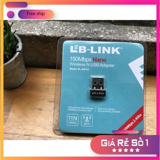USB thu wifi LB-LINK 151 tốc độ 150Mbps Nano