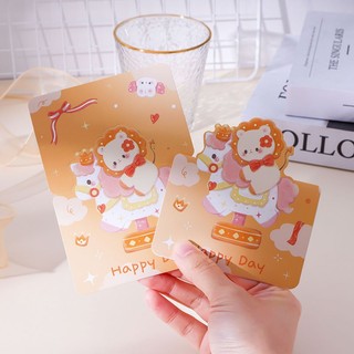 Thiệp chúc mừng hoạt hình - Thiệp chúc mừng sinh nhật - Thiệp dễ thương - Thiệp hoạt hình - Thiệp cute - Thiệp chữ A