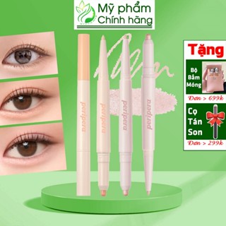 Bút Nhũ Vẽ Bọng Mắt 2 Đầu Peripera Sugar Twinkle Duo Eye Stick Đa Dụng