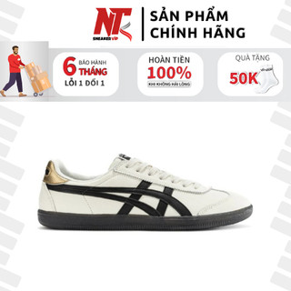 Giày Onitsuka Tiger Mexico 66 White/Black Trắng Đen Gót Vàng Fullbox
