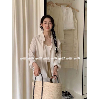 Set sơ mi trơn (ảnh thật/ có sẵn)