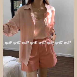 Set sơ mi trơn (ảnh thật/ có sẵn)