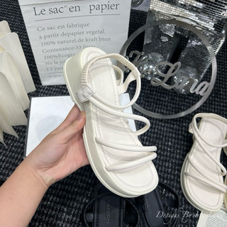 SANDAL NŨ QUAI TRÒN DẸP ĐẾ 5P